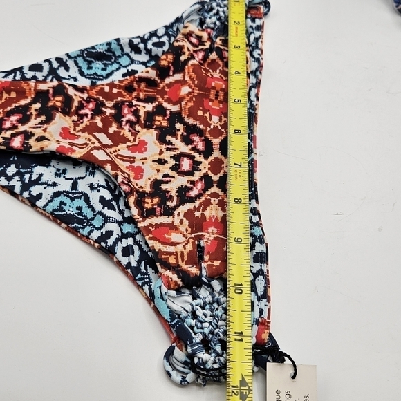 NWT Gypsy 05 Multi Aqua bikini bottom size xs - Picture 9 of 10